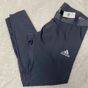 Mens XL 7” charcoal grey compression leggings NWT